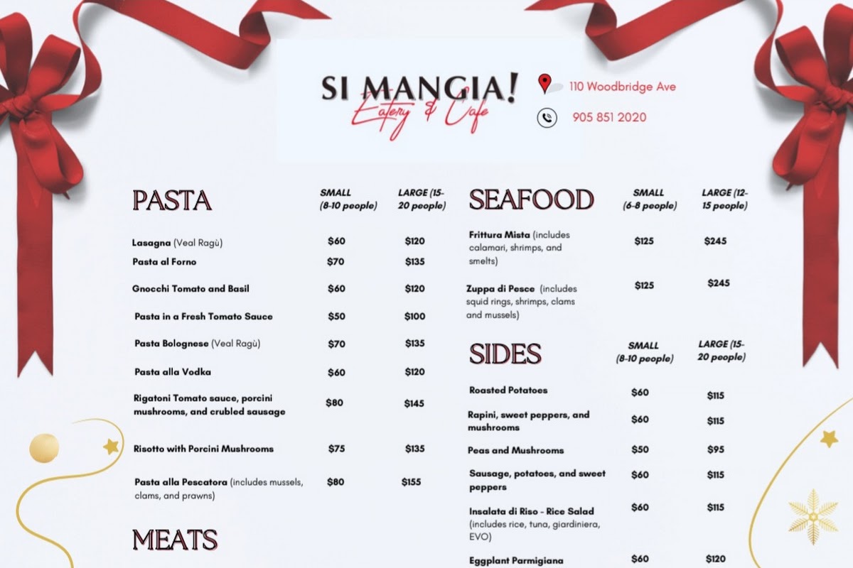 Si Mangia! Eatery & Cafe interior